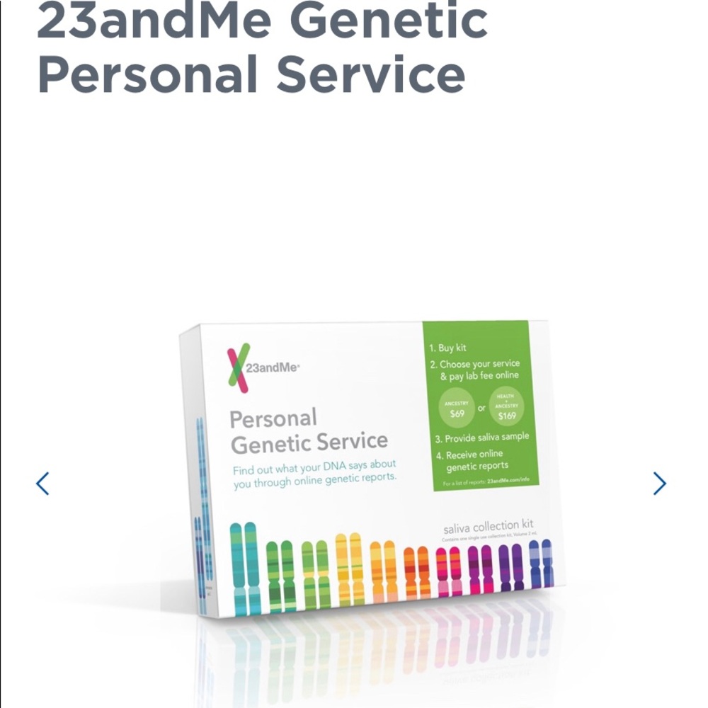 23andMe Genetic Personal Service